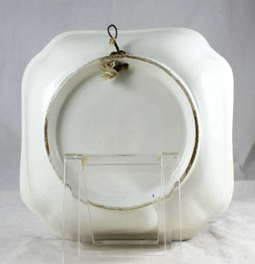 Blue and white display bowl