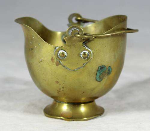 Larger miniature coal scuttle / coal pail