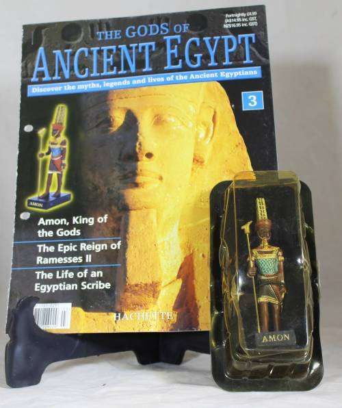 The Gods of Ancient Egypt - by Hachette - Figure with Booklet - Amon