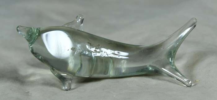 Glass dolphin