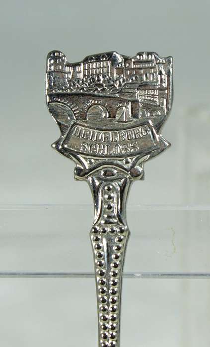 Souvenir teaspoon - Heidelberg Schloss