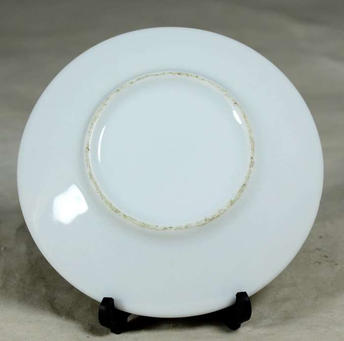 Display plate - small trinket plate - blue accents