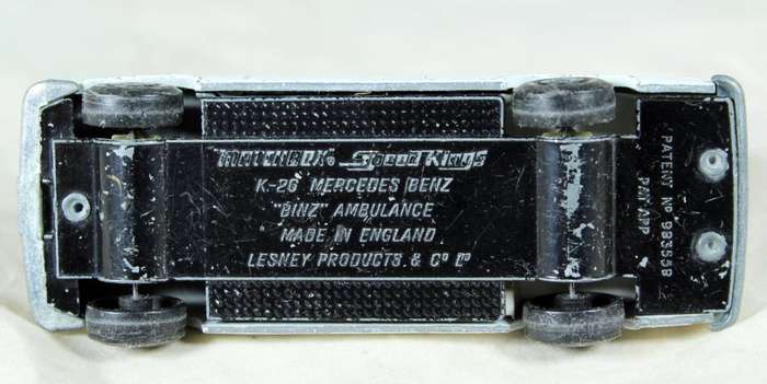 Matchbox - Speedkings - K26 `Binz' ambulance
