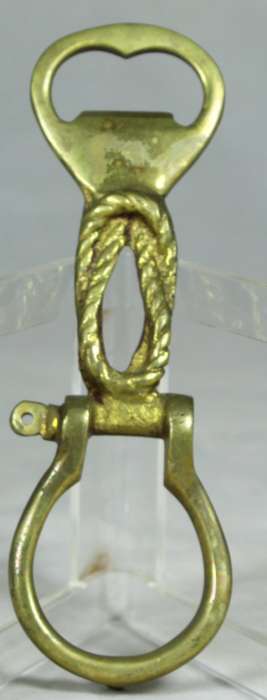 Bottle opener - bronze knots & shekel