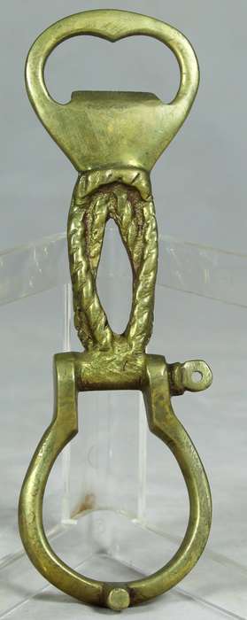 Bottle opener - bronze knots & shekel