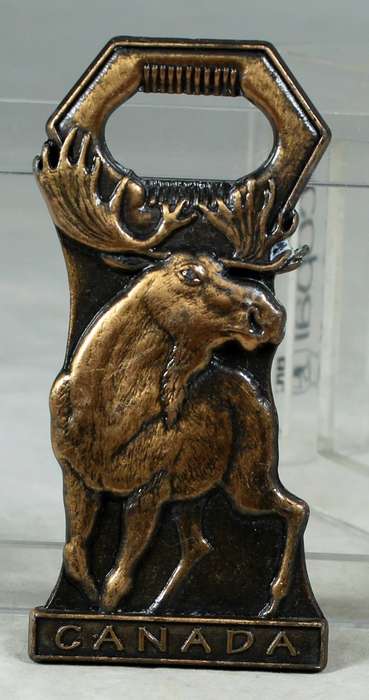 Bottle opener - Canada moose