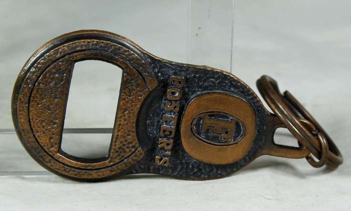 Foster's bar essentials bottle opener with key ring
