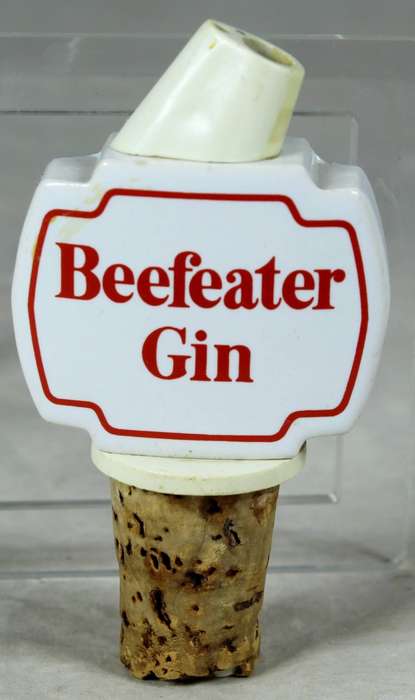 Beafeater gin wine cork pourer