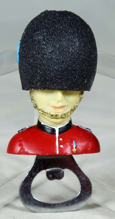 Royal Guard fridge magnet bottle opener