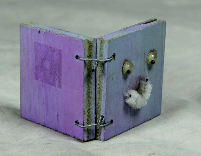 Miniature crazy about you wooden book