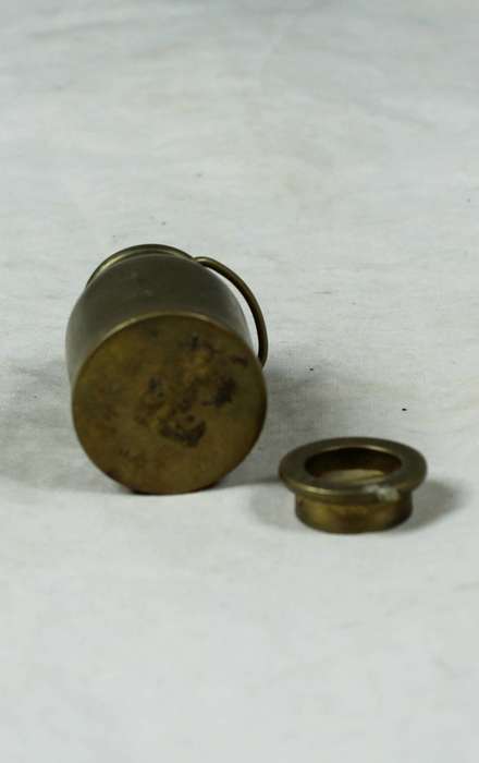 Miniature - A Brass Milk Can