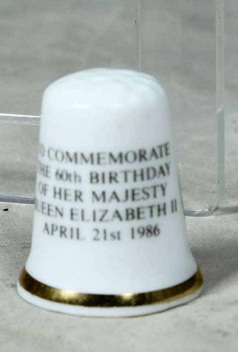 Thimble - Her Majesty Queen Elizabeth II birthday