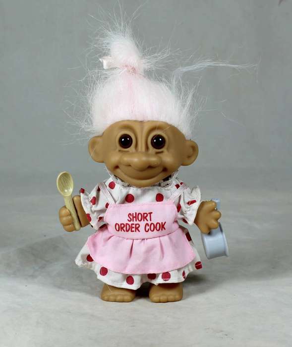 Russ troll doll - short order cook