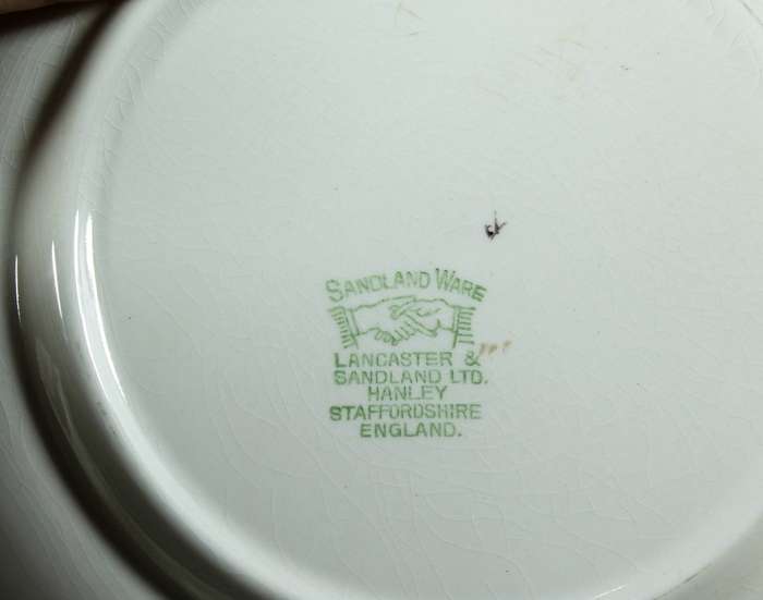 Sandland ware display plate - the jolly drover