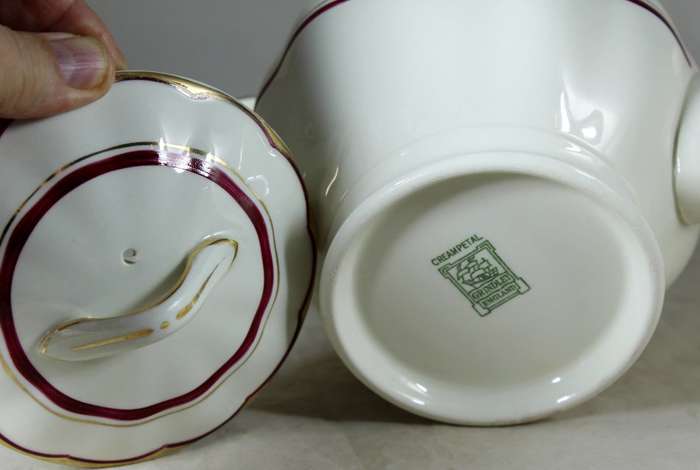 Grindley cream petal tea set