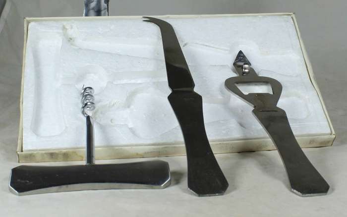 Stainless steel bar set