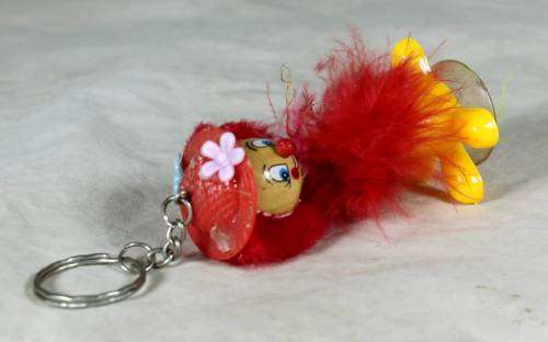 RED CLOWN KEYRING