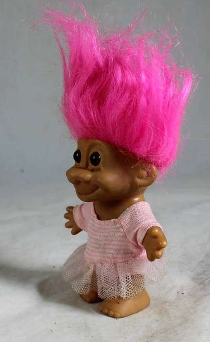 Russ troll dressed in a tutu