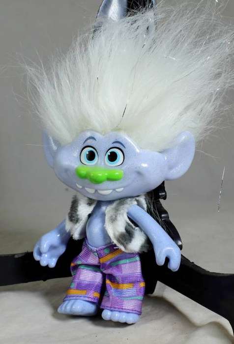 Russ Troll blue with silver hair