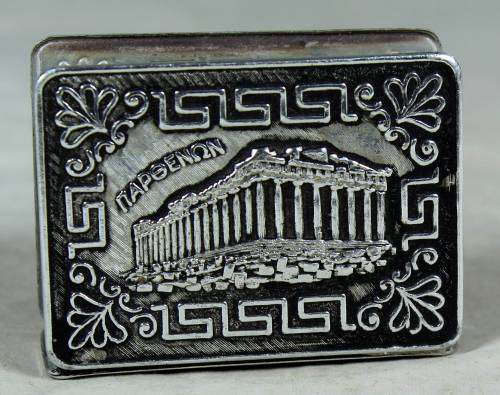 SMALL GREEK NAPKIN HOLDER-(LOVELY) BID NOW!!!