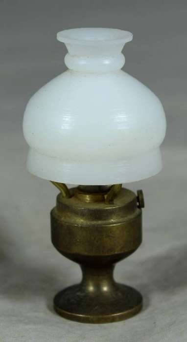 Miniature brass ornament lamp