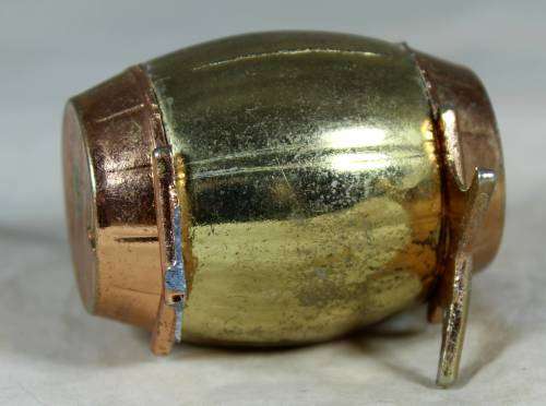 Miniature brass ornament beer barrel/keg