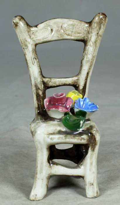 Capodimante style high back chair