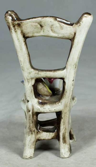 Capodimante style high back chair