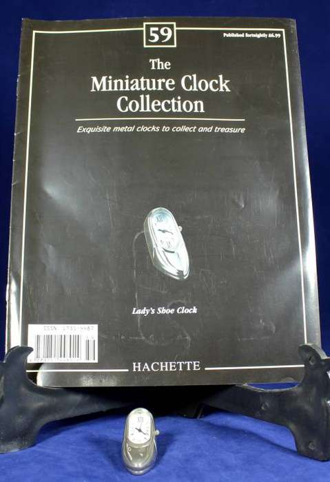 Hachette clock with booklet - Ladies shoe