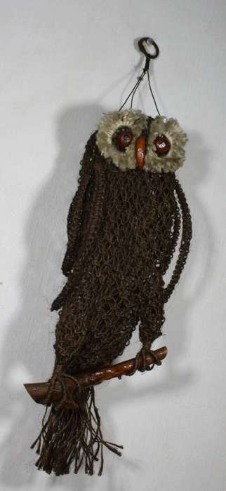 Large hanging owl
