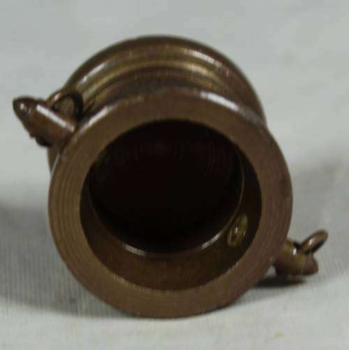 Miniature brass sand bucket