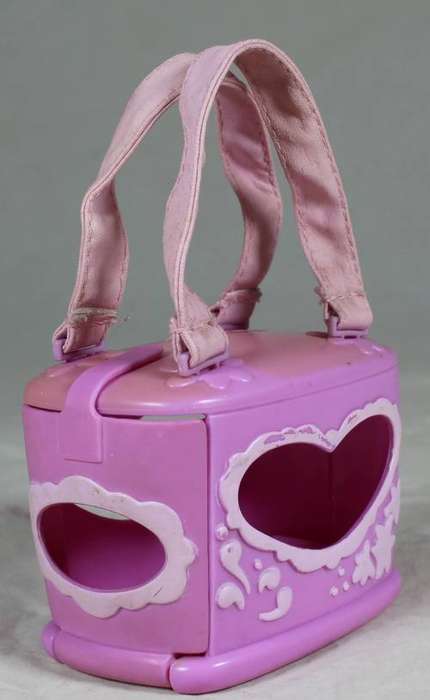 Littlest pet shop heart shaped carrier bag 2004