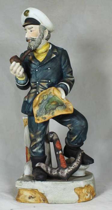 Large sailor with a treasure map