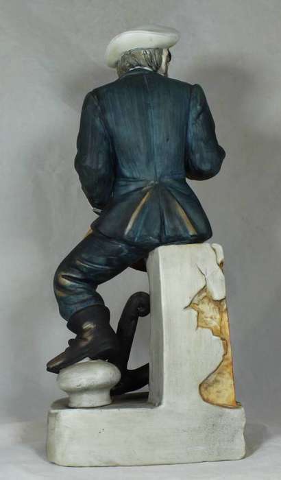 Large sailor with a treasure map
