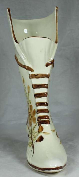 Large porcelain boot
