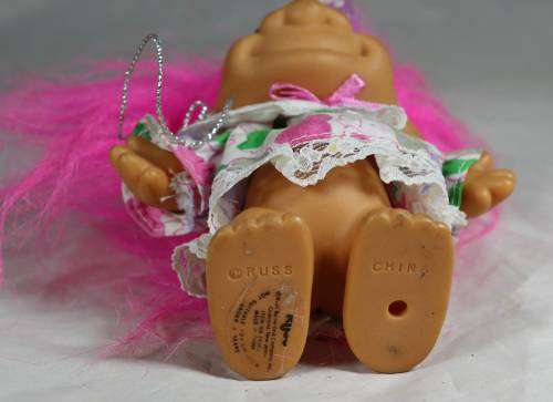 Russ troll doll - happy birthday troll in a party dress