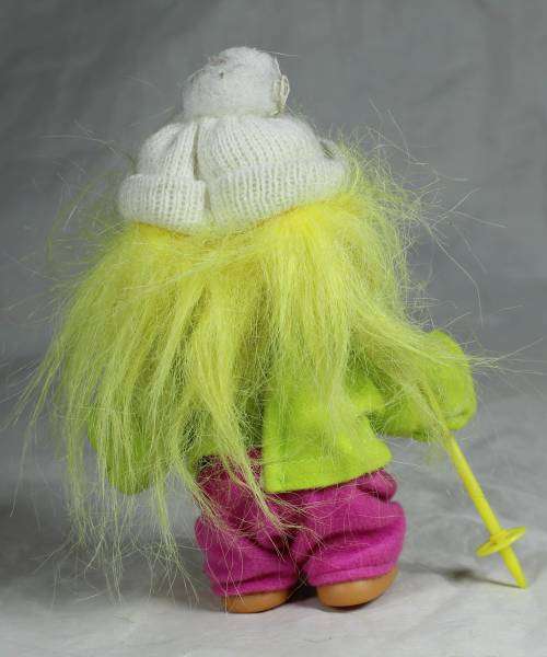 Russ troll doll - born to ski