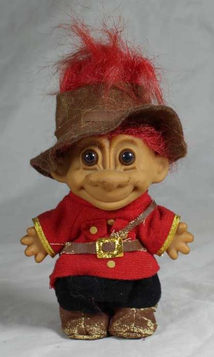 Russ troll doll - Canadian mounty