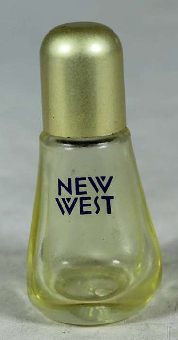 Miniature new West empty perfume bottle