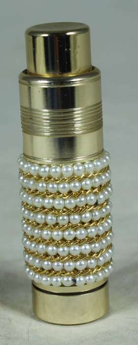 Empty perfume spray bottle