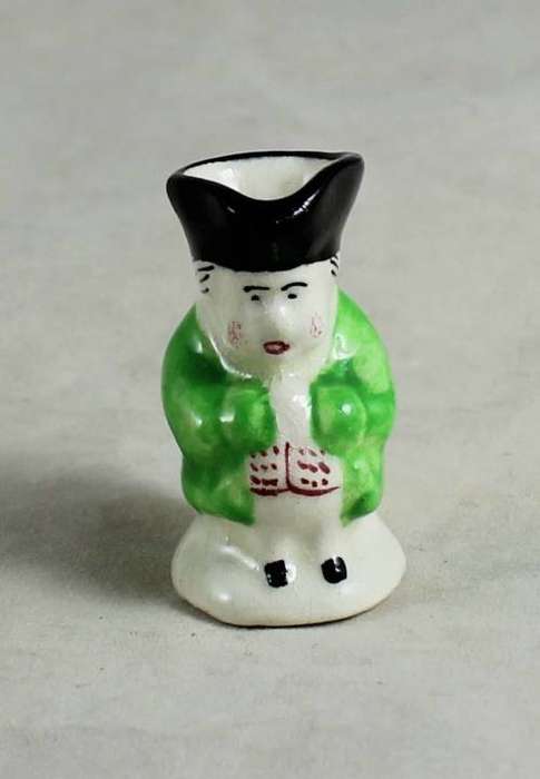 Miniature character jug - English