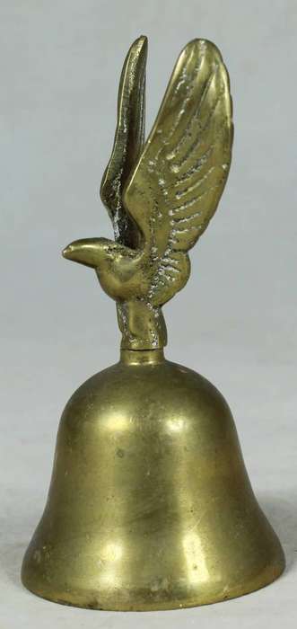 Bell with eagle top