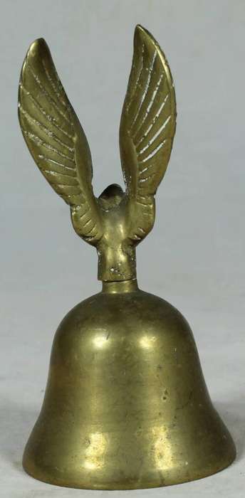 Bell with eagle top