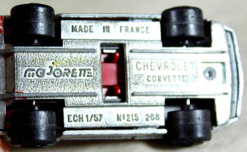 Majorette - France - Chevrolet Corvette NO.215