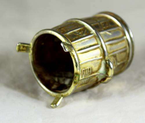 Miniature brass washing machine