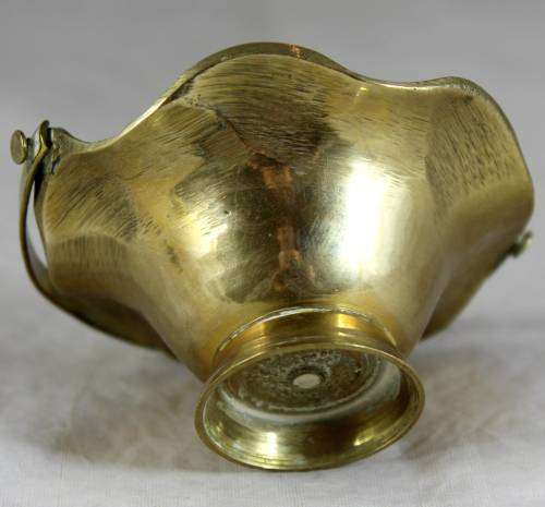 Small brass basket