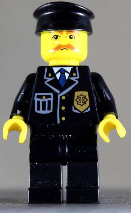Lego mini figurine - Police - City Suit (CTY0153)