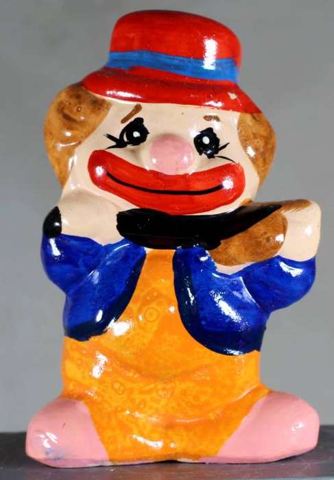 Clown Figurine - Piggy Bank - BID NOW