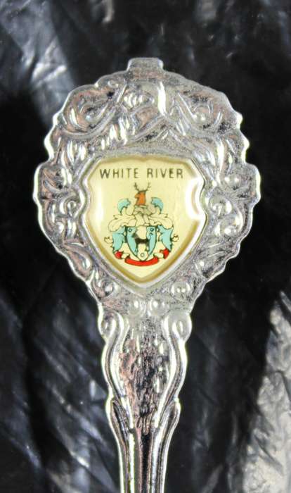Souvenir spoon - White River