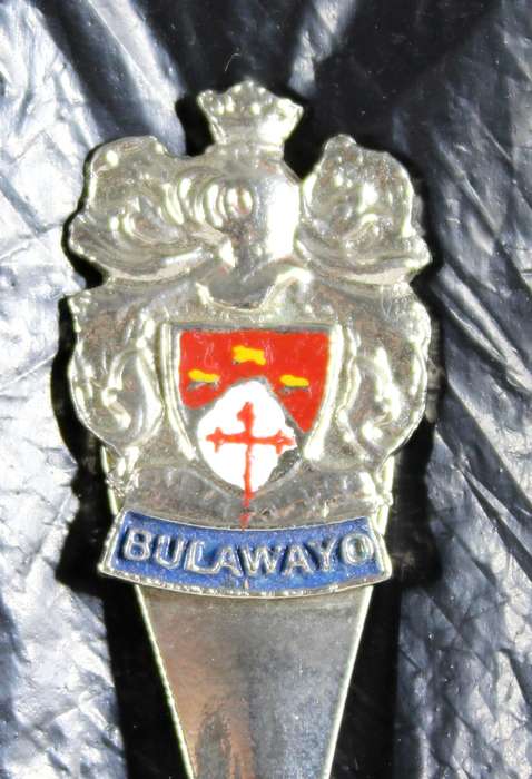 Souvenir spoon - Bulawayo with crest